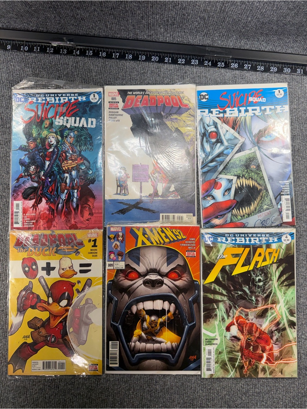 Comics Lot Bunch Sealed In Clear Packets Assortment